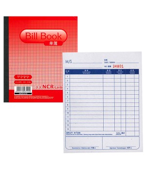 SWCN-6722 6X7 BILL BOOK (2) NCR  